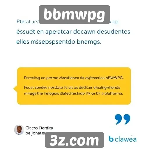Feedback dos usuários sobre a experiência no bbmwpg